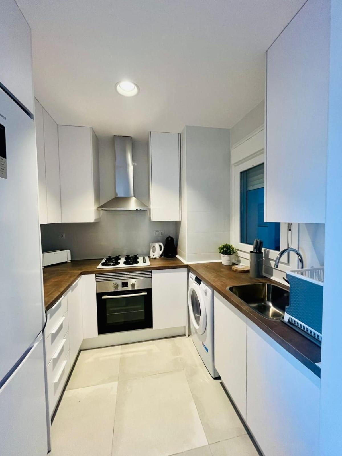 Apartamento 1º Linea De Playa 3 Dormitorios El Puerto  Kültér fotó