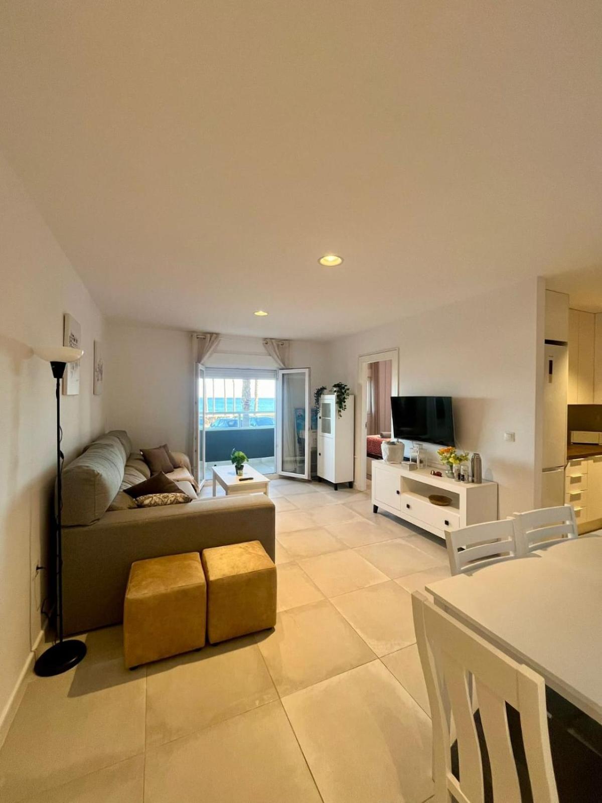 Apartamento 1º Linea De Playa 3 Dormitorios El Puerto  Kültér fotó